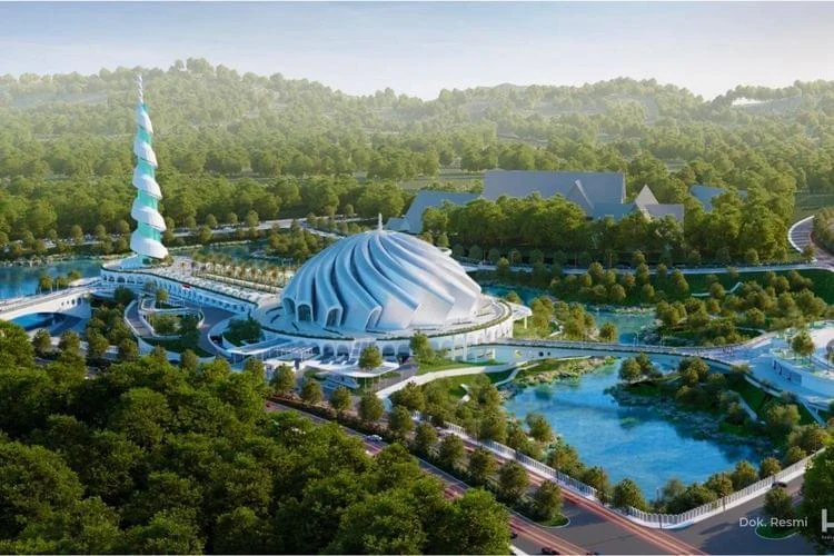Mesjid IKN Direncanakan dapat menampung 60ribu jema’ah